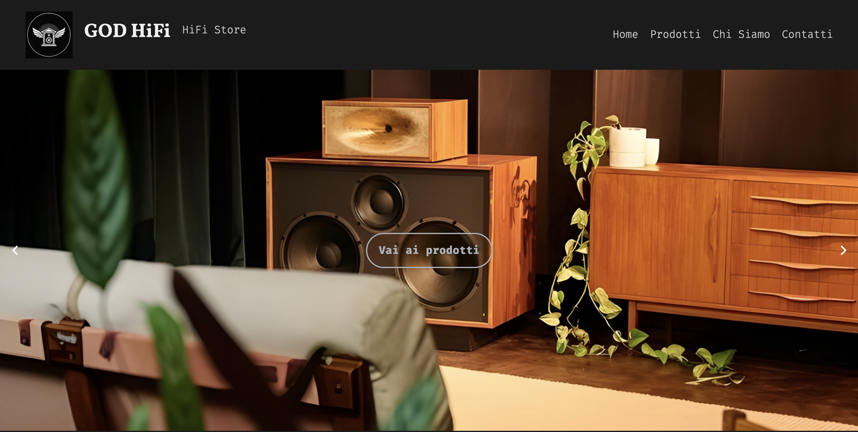 GOD HiFi - HiFi Store E-commerce